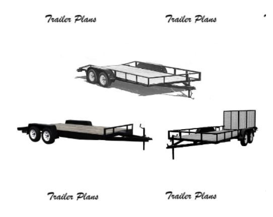 Trailer Plan Bundle